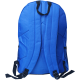 Rucsac școlar albastru, 2 compartimente, cu șiret și buzunare laterale, 46x34x18 cm